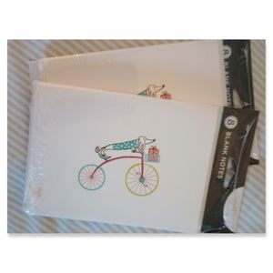 NWT DACHSHUND BLANK NOTE CARDS